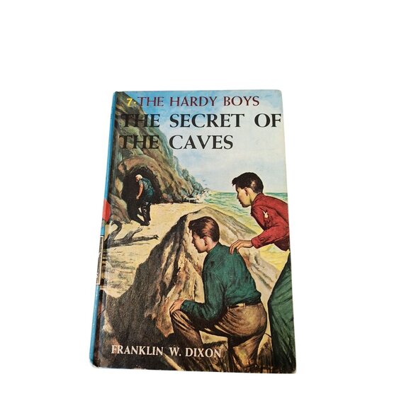 The Hardy Boys "The Secret Of The Caves" Hardcover Book By Franklin W. Dixon 196 - Picture 1 of 3